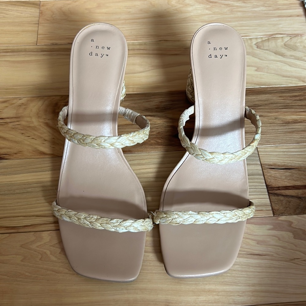 A new day two strap heel